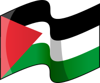 Palestine flag waving icon emoji