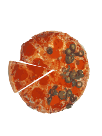 Pizza with Slice