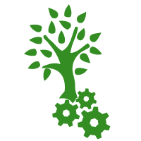 Green engineering tree gear climate solution
