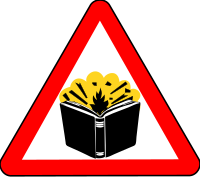 Dangerous book! #bannedbooks