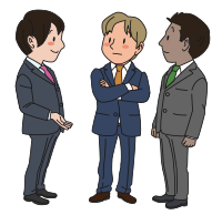 Chatting Businessmen - Remix
