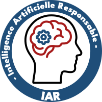 Label IAR (Intelligence Artificielle Responsable) couleur