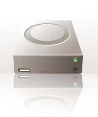 usb external disk reflected 