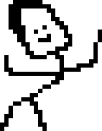 Pixel Dude (Vector Pixel Art SVG)