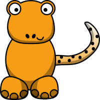 Cartoon Gecko