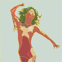 Abstract Lady Dancing
