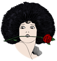 Big Hair Lady - Colour Remix