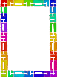 Retro Shapes - Rainbow Remix