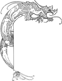 Dragon border