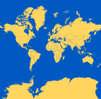 World Map (Mercator)