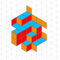 Trirhombus, the second match, Ialso beat the expert-level AI in mobile