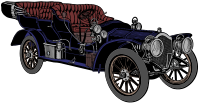 Antique Car - Colour Remix