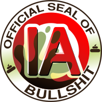 Official seal of IA bullshit