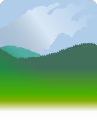 Simple landscape background