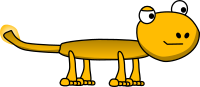 Cartoon Salamander