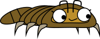 Cartoon Woodlouse