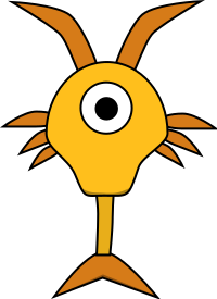 Cartoon Copepod