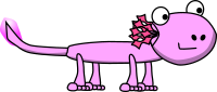 Cartoon Axolotl