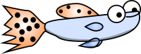 Cartoon guppy (Male)