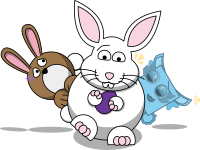 3 Bunnies!
