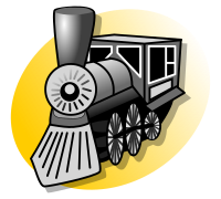 P train yellow