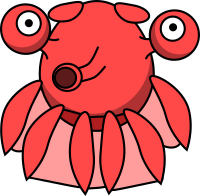 Cartoon Vampire squid