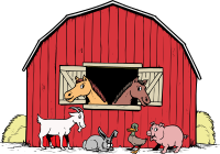 Barnyard Animals - Colour Remix