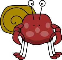 Strawberry Hermit Crab