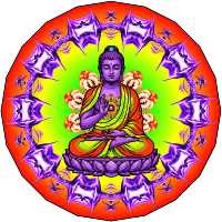 Neon Buddha