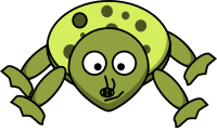 Cartoon softshell turtle