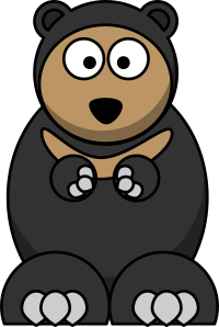 Cartoon Sun Bear