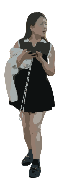 Black Dress Lady
