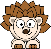 Cartoon Hedgehog