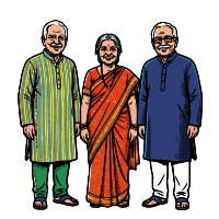 Three Seniors from India