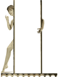 Come Hither Lady Frame