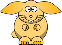 Cartoon Lop bunny