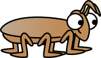 Cartoon Stink bug