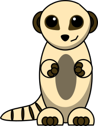 Cartoon Meerkat