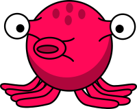 Cartoon Octopus REMASTER-Ish
