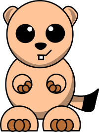 Cartoon Prairie Dog 