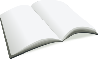 open blank book