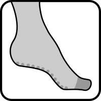 Architetto - pantyhose foot 1