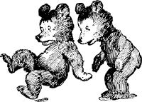 startled bears