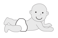 baby laying
