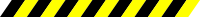 Warning Stripe Black/Yellow