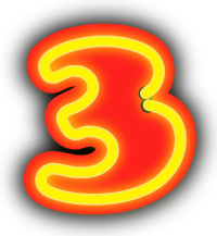 Neon Numerals-3