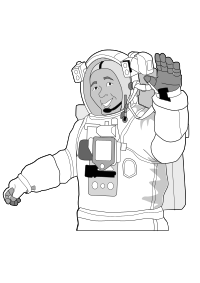 Astronaut iss activity sheet p1