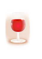 glass of wine