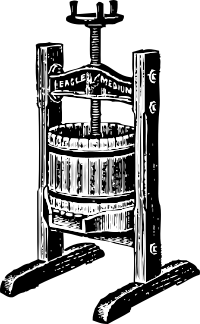 wine press