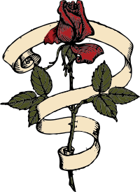 rose scroll